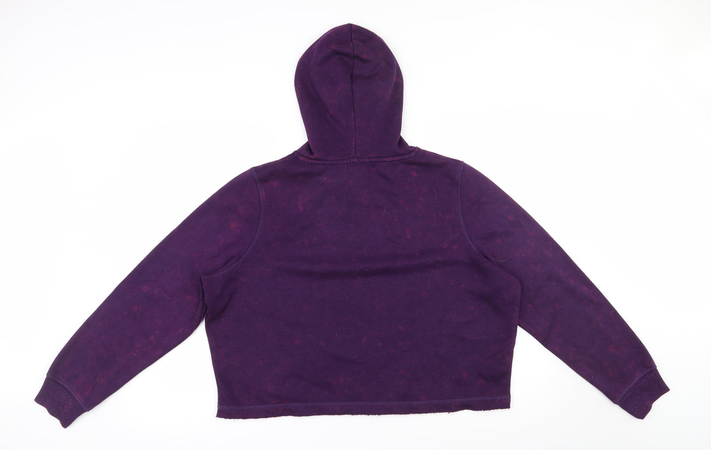 George Womens Purple  Polyester Pullover Sweatshirt Size 16  Pullover - Cropped