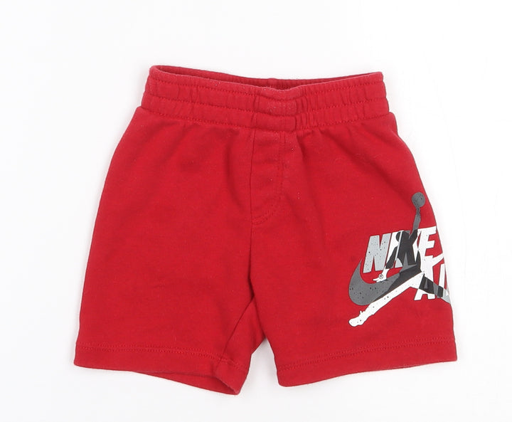 Jordan Baby Red Cotton Sweatpants Trousers Size 18 Months Pullover - Nike Air