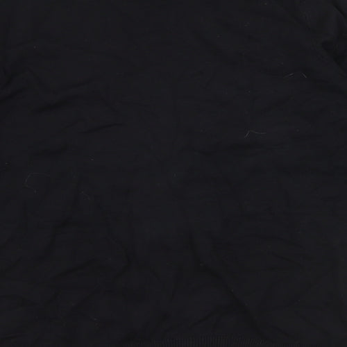 Dunnes Stores Womens Black High Neck  Viscose Pullover Jumper Size S