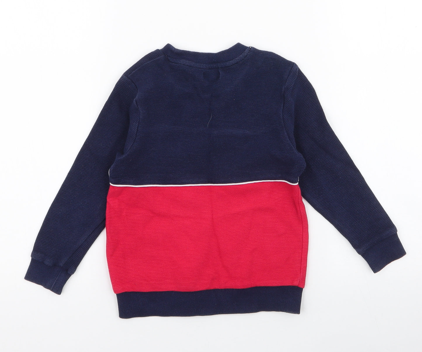 V By Very Boys Multicoloured  100% Cotton Pullover Sweatshirt Size 2-3 Years  Pullover - dinosaur