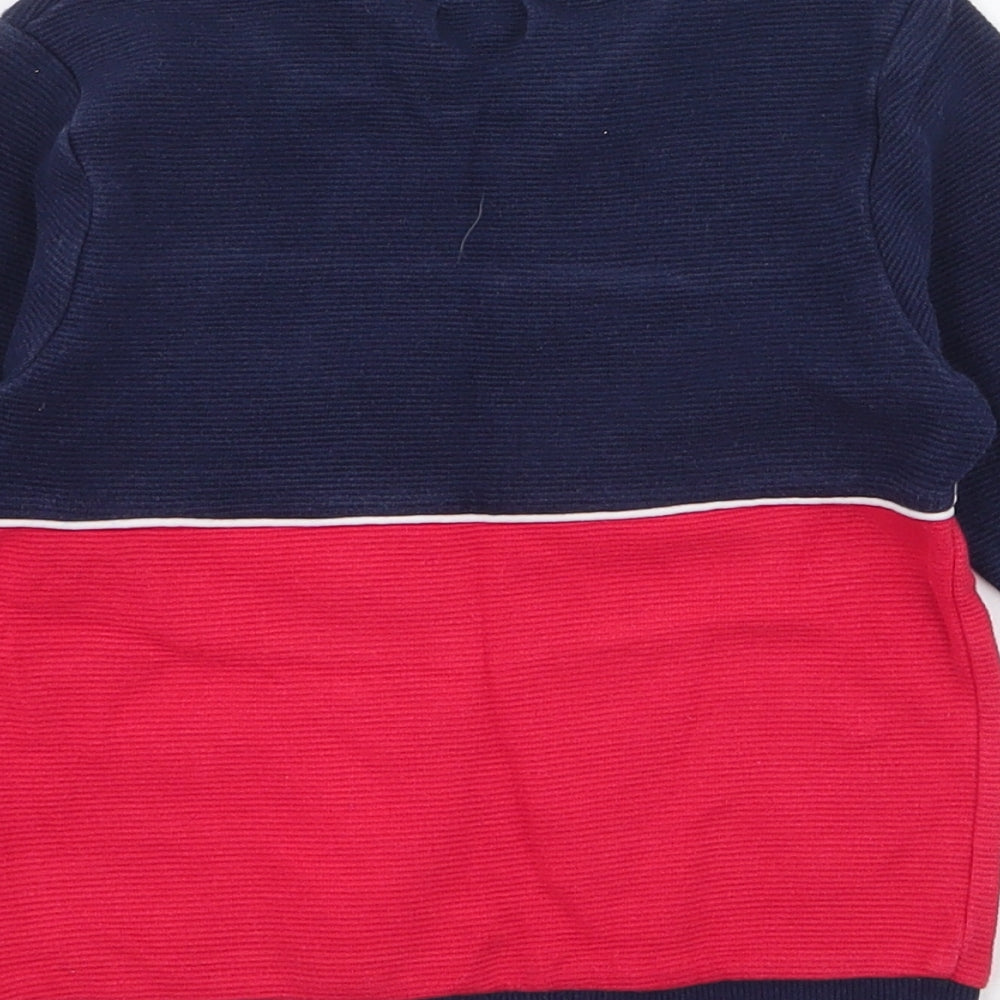 V By Very Boys Multicoloured  100% Cotton Pullover Sweatshirt Size 2-3 Years  Pullover - dinosaur