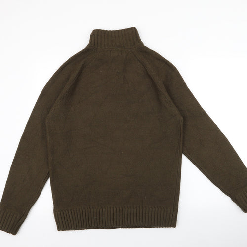 NEXT Mens Green  Acrylic Pullover Sweatshirt Size M