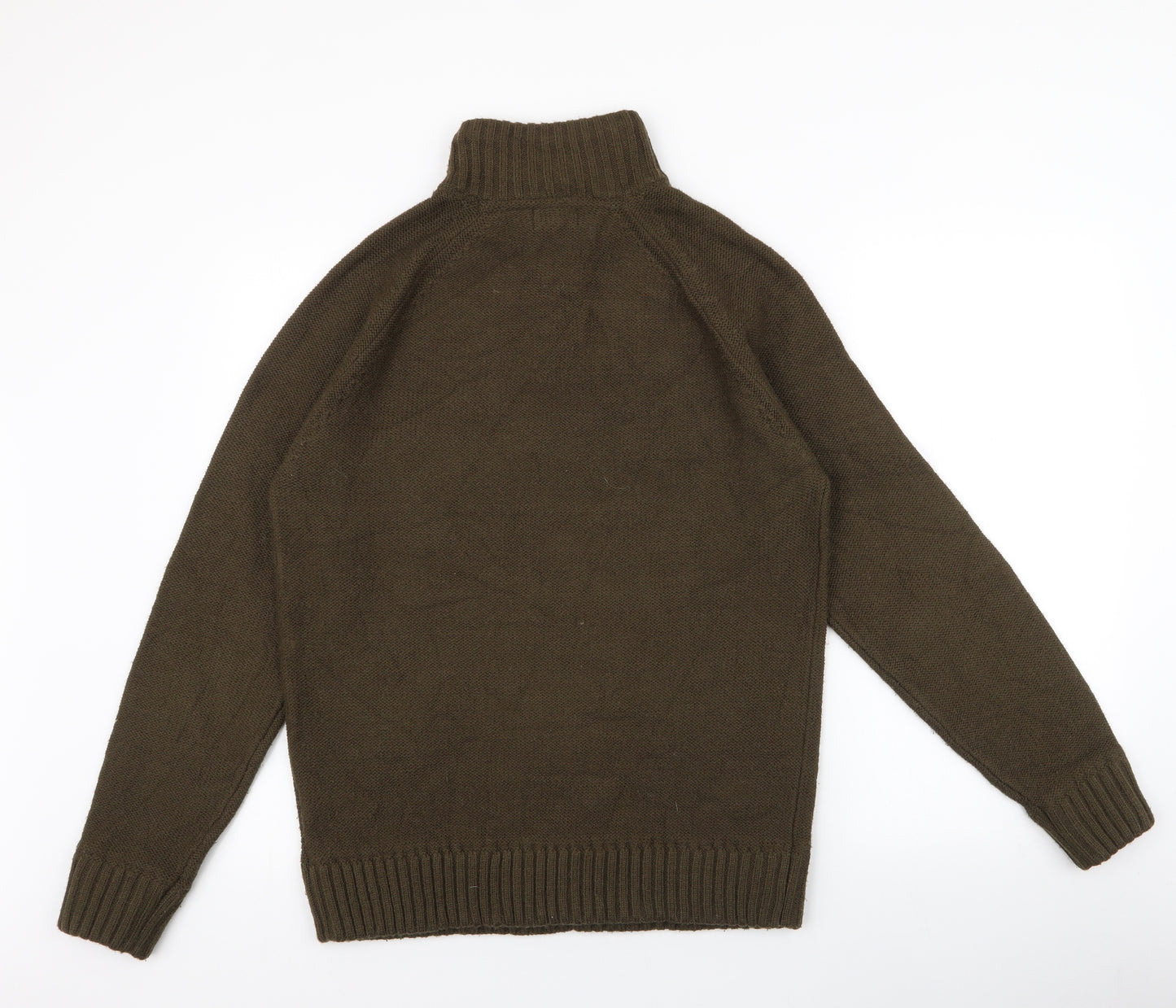 NEXT Mens Green  Acrylic Pullover Sweatshirt Size M