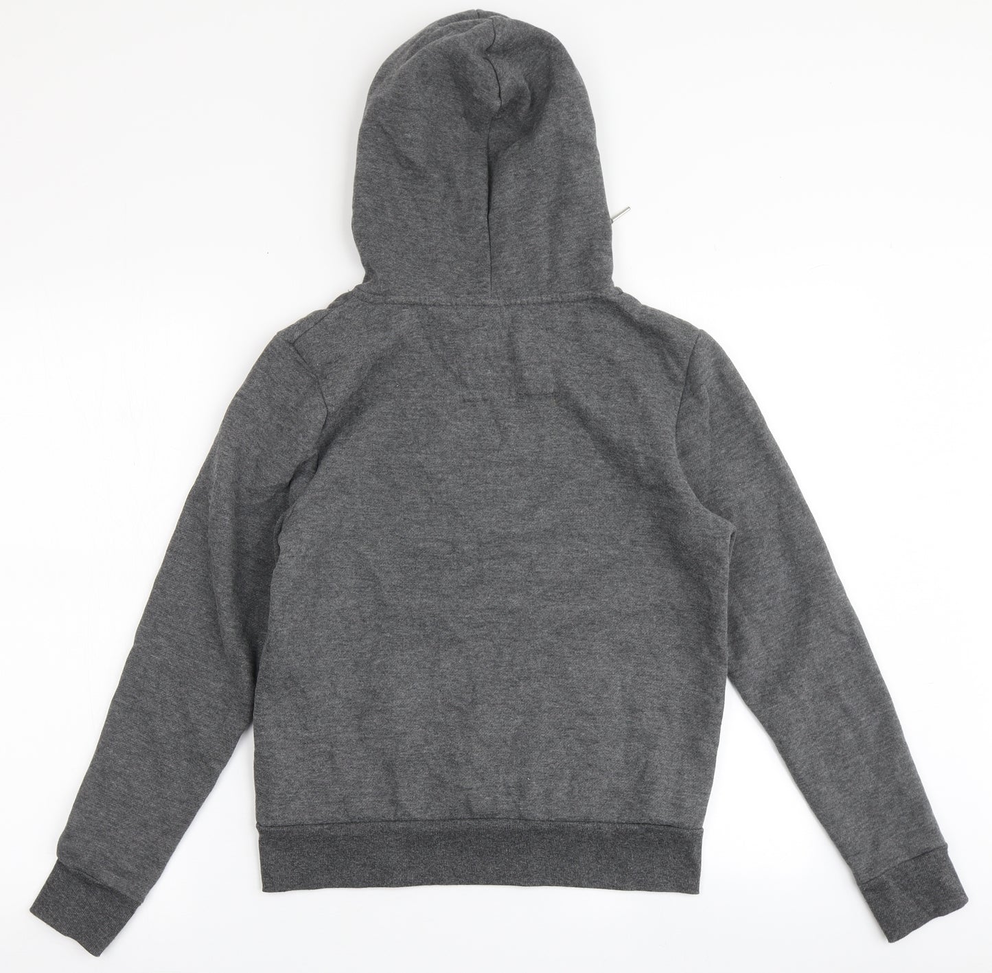 Primark Womens Grey  Polyester Pullover Hoodie Size 8   - Motorbikes
