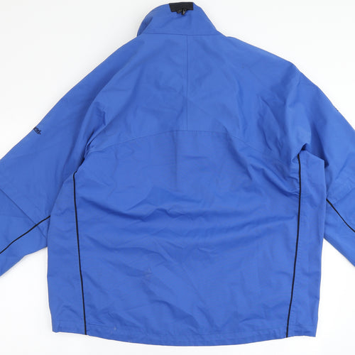 Kartel Mens Blue   Anorak Coat Size XL  Zip