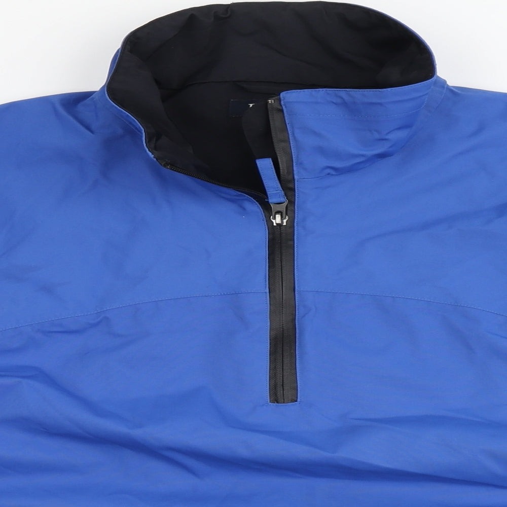 Kartel Mens Blue   Anorak Coat Size XL  Zip