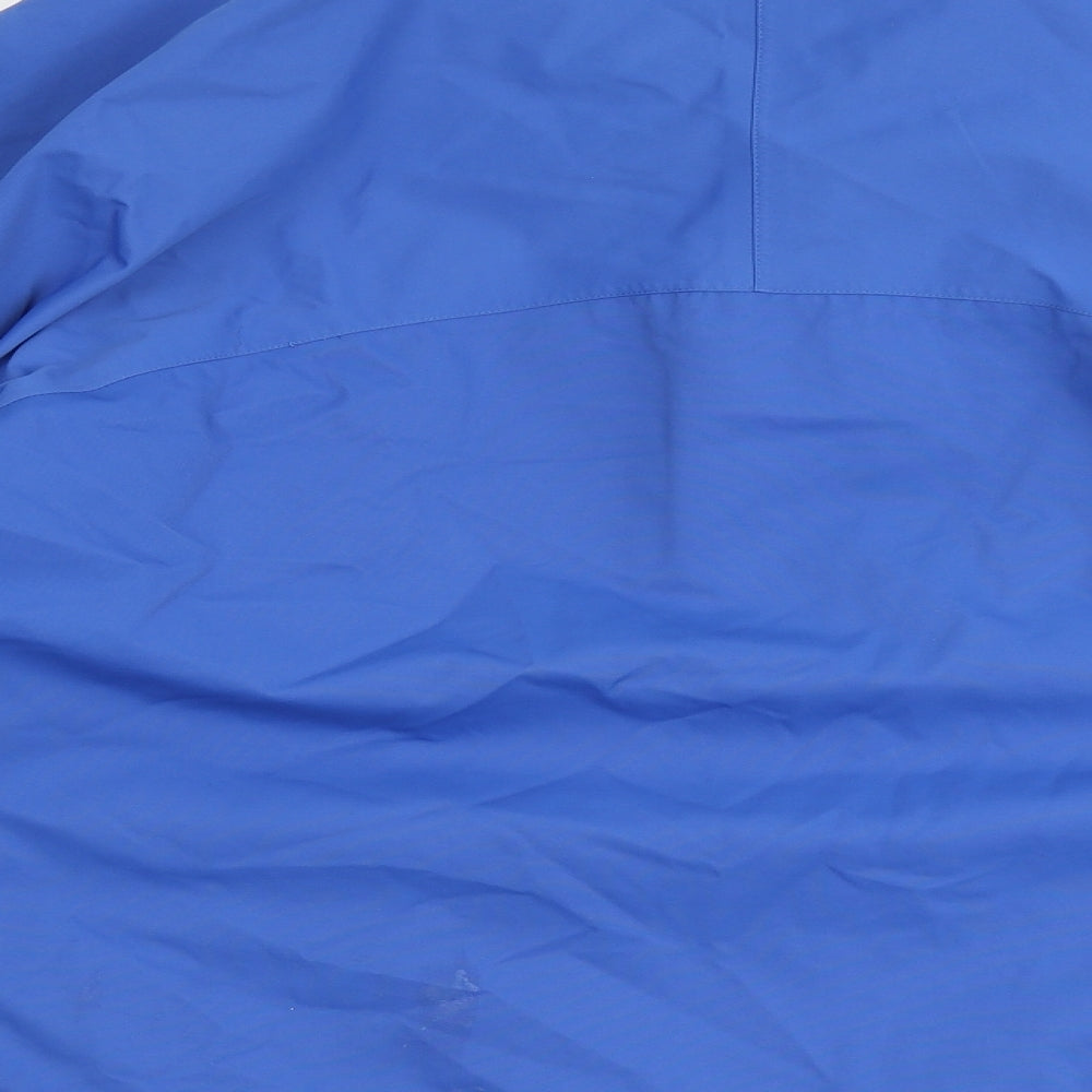Kartel Mens Blue   Anorak Coat Size XL  Zip