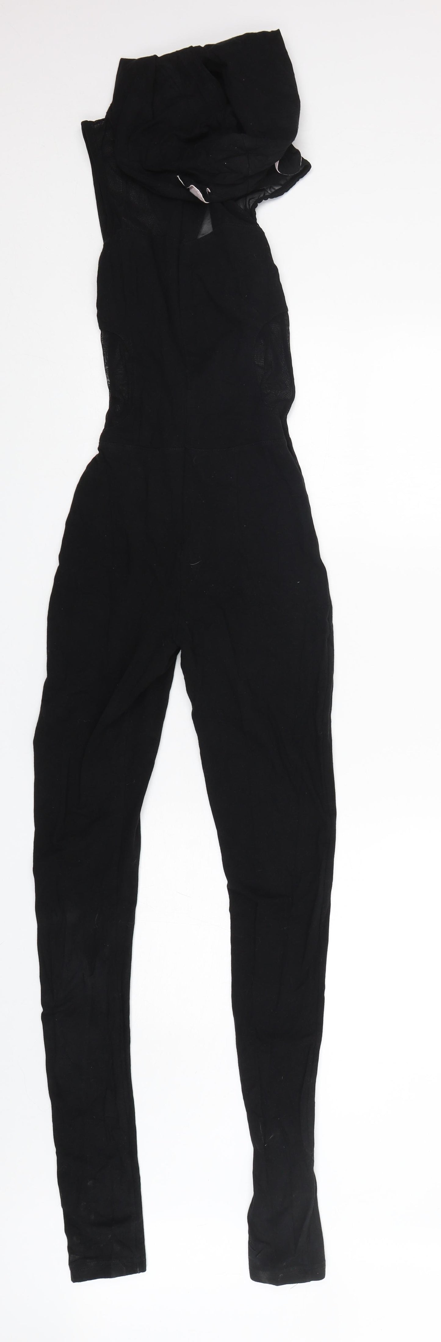 ASOS Womens Black  Cotton  One Piece Size 6