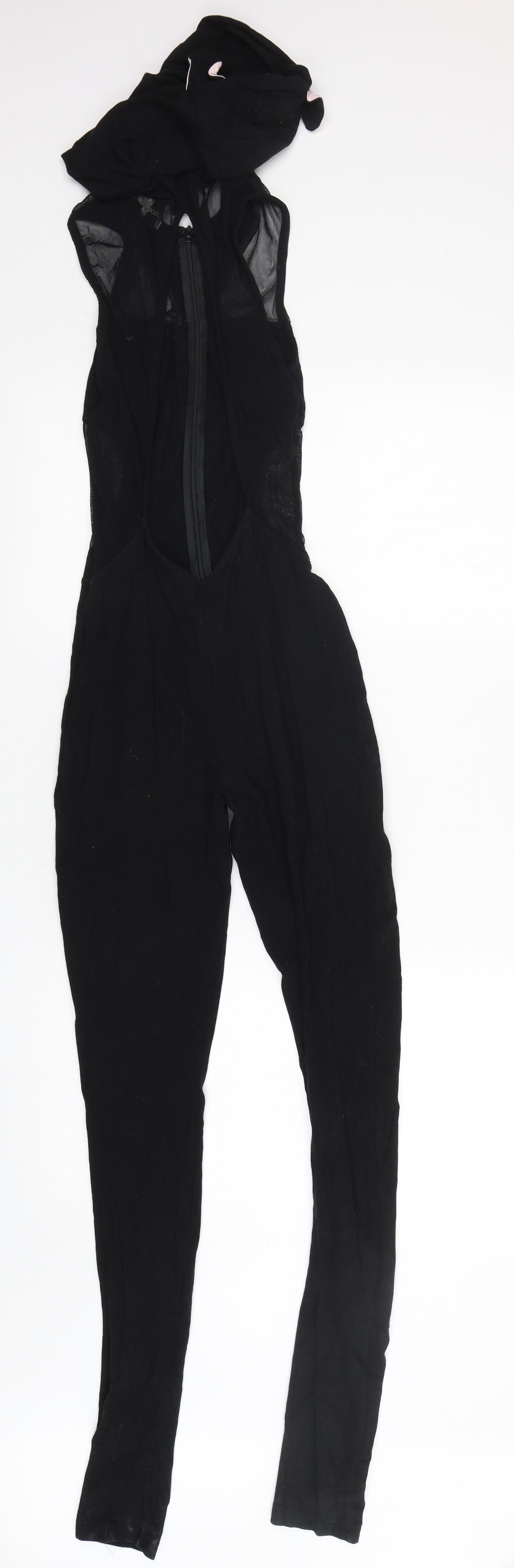 ASOS Womens Black  Cotton  One Piece Size 6