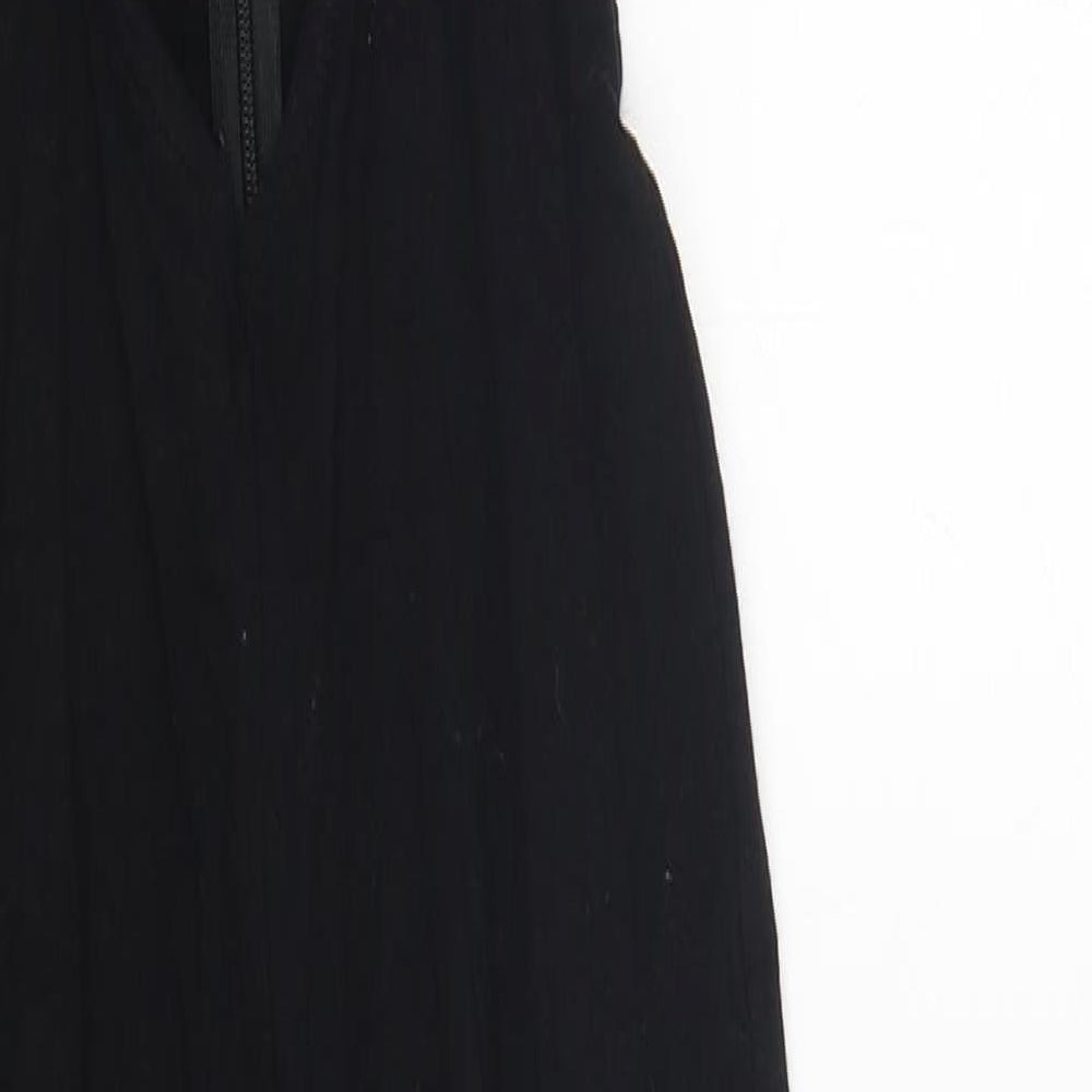 ASOS Womens Black  Cotton  One Piece Size 6