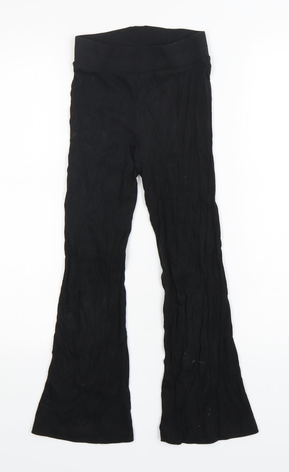 H&M Girls Black  Polyester Bloomer Trousers Size 8-9 Years  Regular
