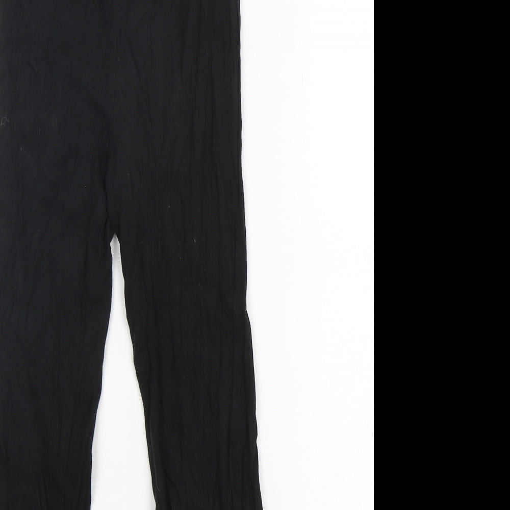 H&M Girls Black  Polyester Bloomer Trousers Size 8-9 Years  Regular