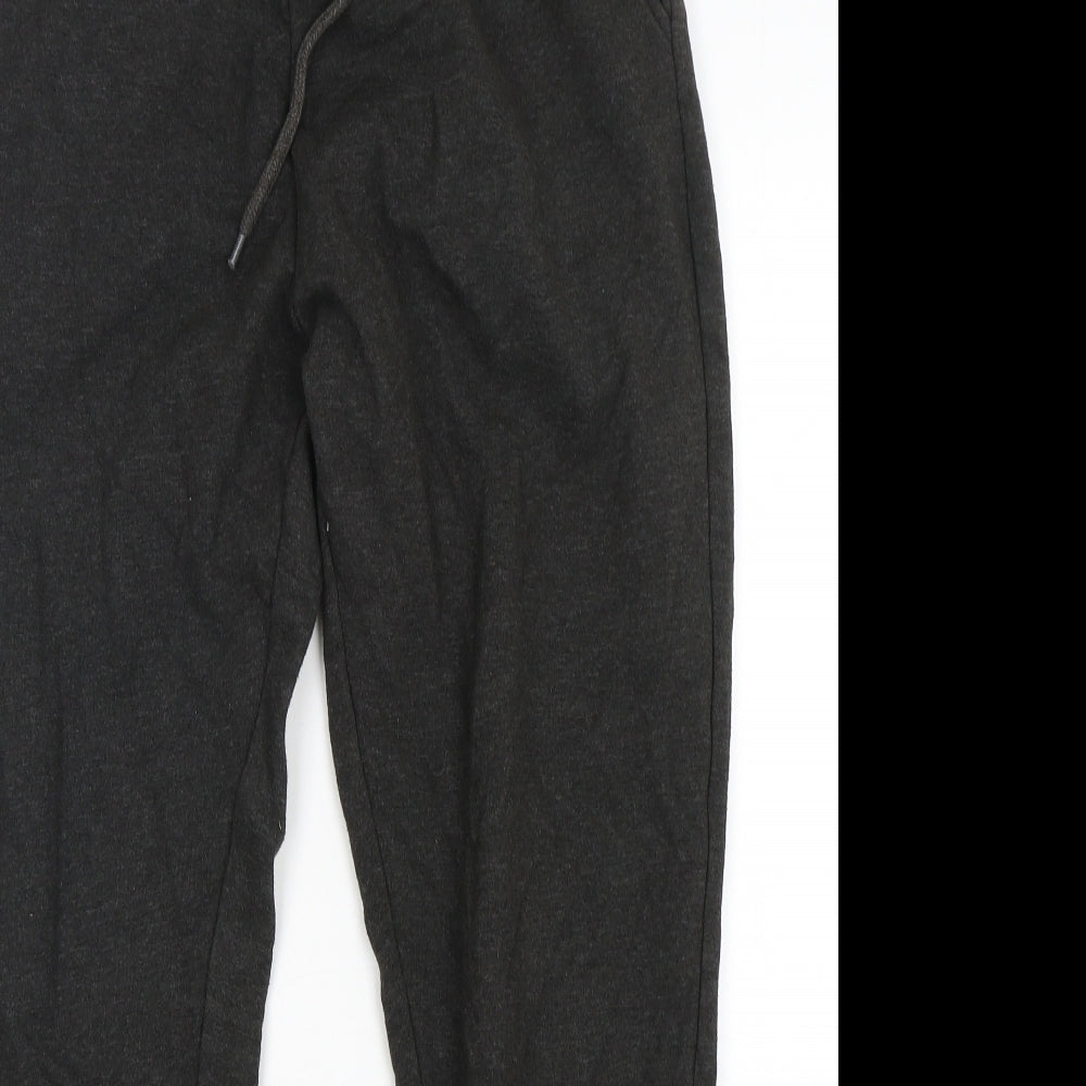 Bakaruda Mens Grey  Cotton Sweatpants Trousers Size M L29 in Regular