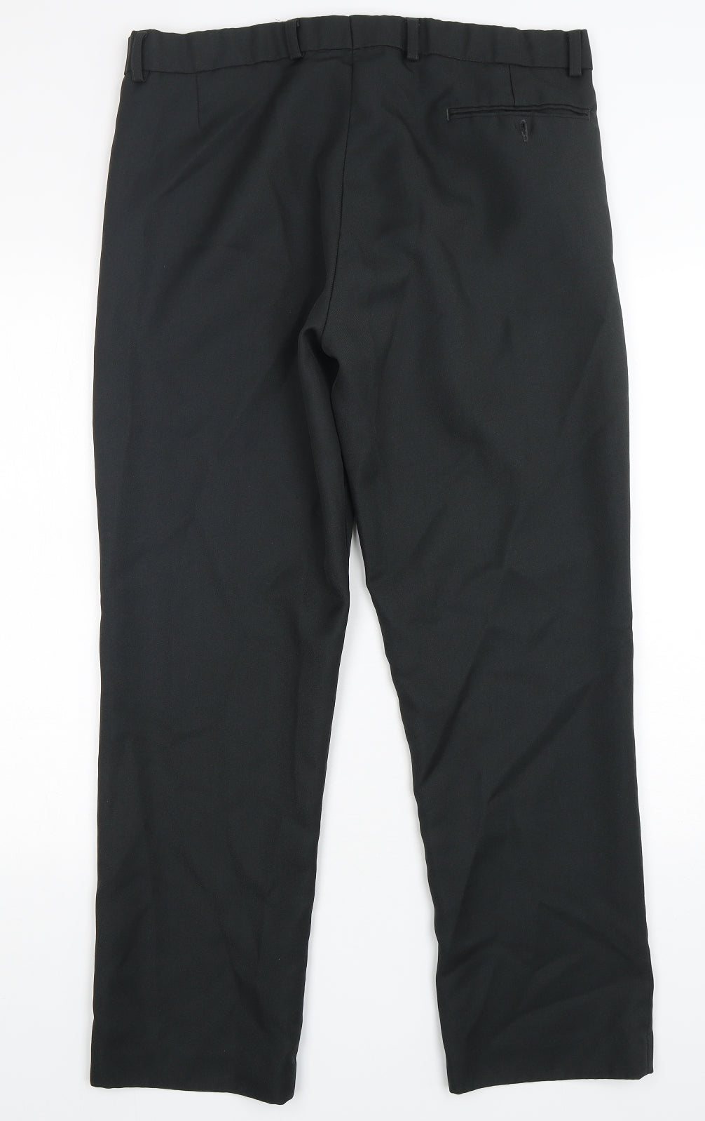 Preworn  Mens Grey  Polyester Trousers  Size 36 L30 in Regular