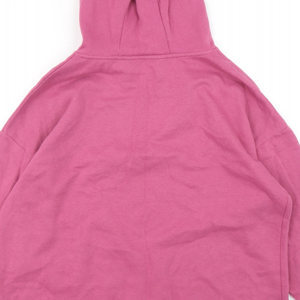 Dunnes Stores Womens Purple  Polyester Pullover Hoodie Size M  Pullover