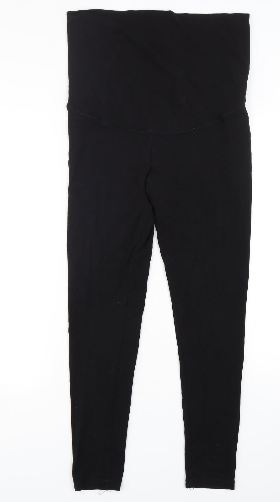 H&M Womens Black  Cotton Jogger Leggings Size L L28 in