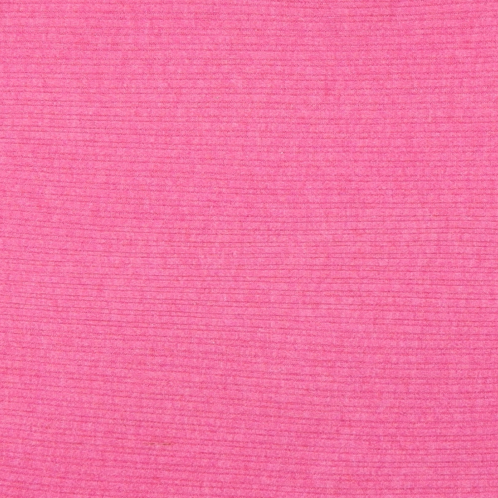 F&F Womens Pink Round Neck  Polyester Pullover Jumper Size 12