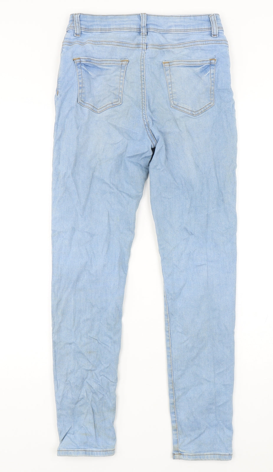 Denim Co Boys Blue  Polyester Skinny Jeans Size 12-13 Years  Regular