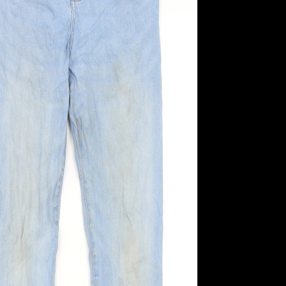 Denim Co Boys Blue  Polyester Skinny Jeans Size 12-13 Years  Regular