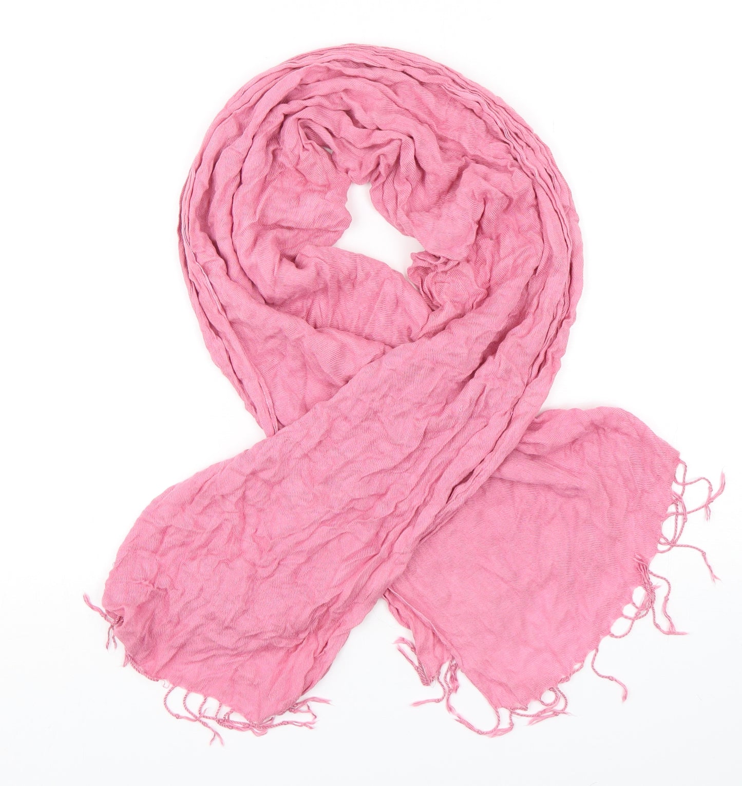 Preworn  Womens Pink  Acrylic  Scarf