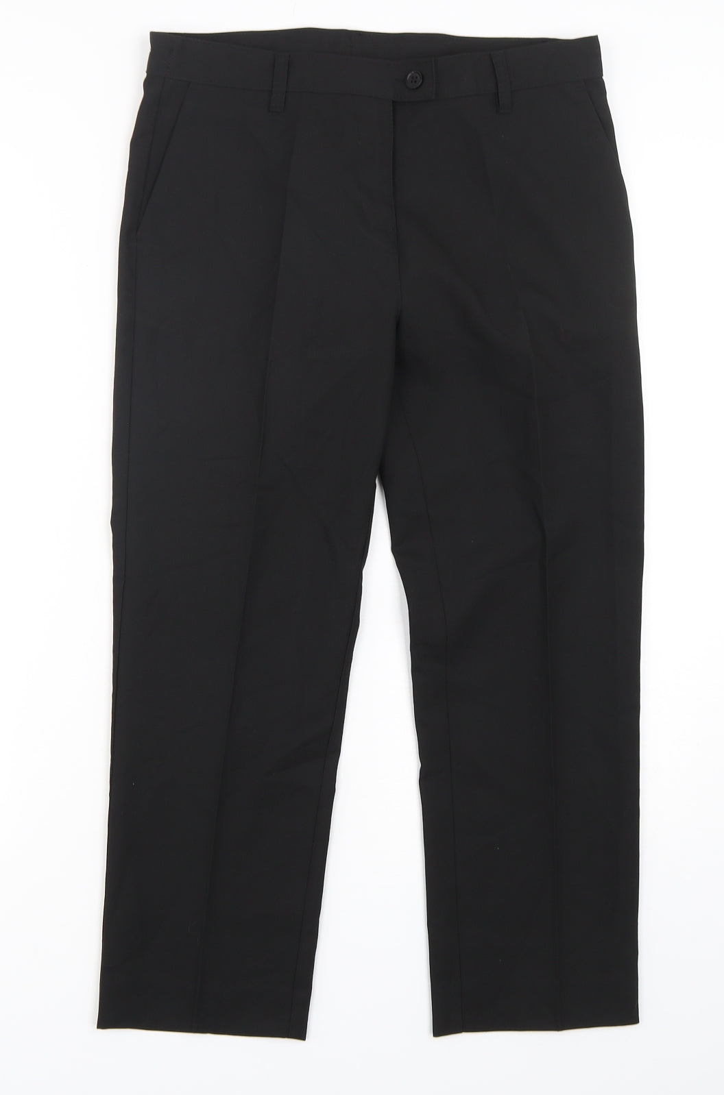 Marks and Spencer Boys Black  Polyester Dress Pants Trousers Size 12-13 Years  Regular