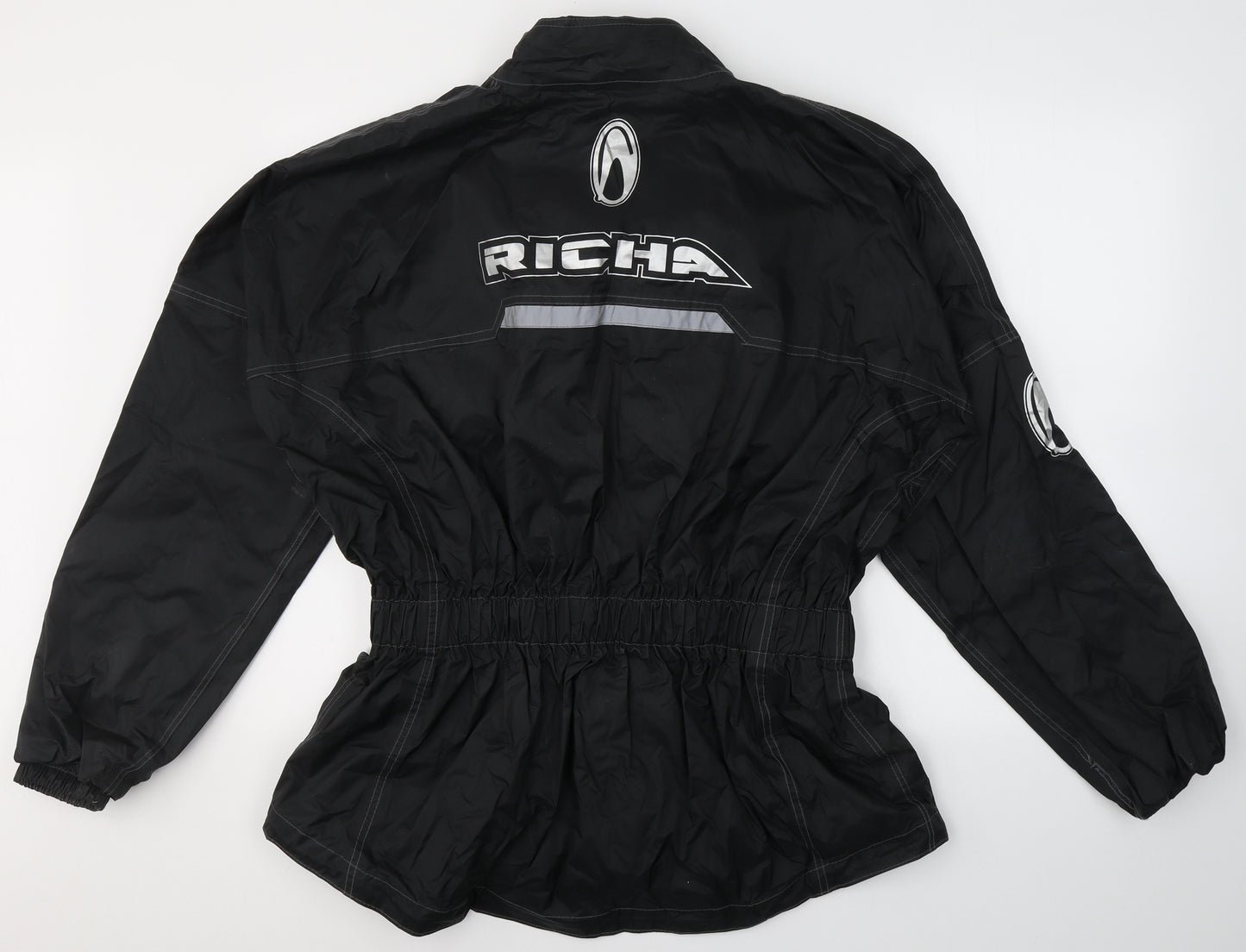 Richa Mens Black   Motorcycle Jacket Jacket Size XL  Zip