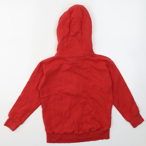NEXT Boys Red  Cotton Full Zip Hoodie Size 9 Years