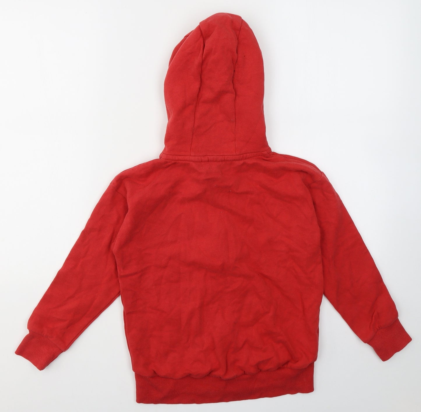 NEXT Boys Red  Cotton Full Zip Hoodie Size 9 Years