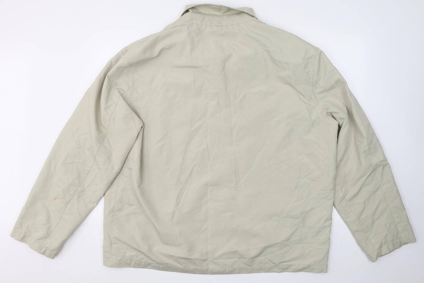 James Pringle Mens Beige   Jacket Coat Size 2XL  Zip