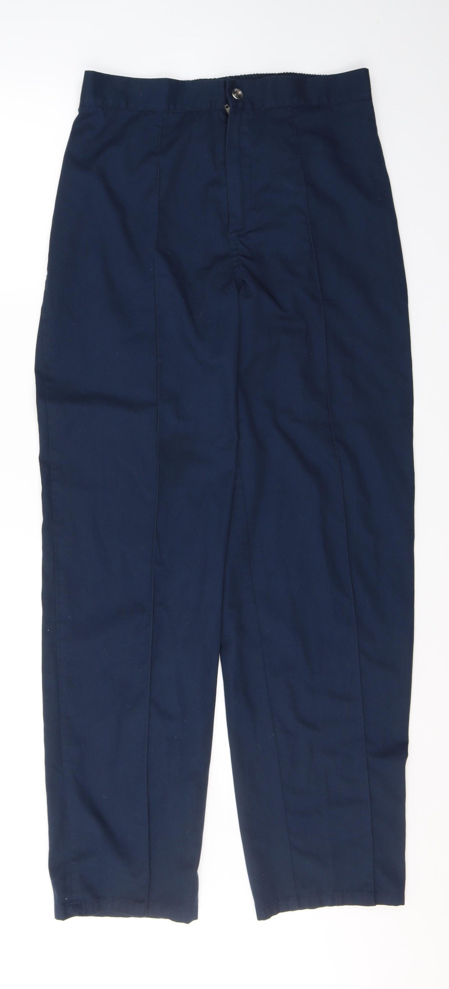 Alexandera Womens Blue  Polyester Trousers  Size 16 L32 in Regular