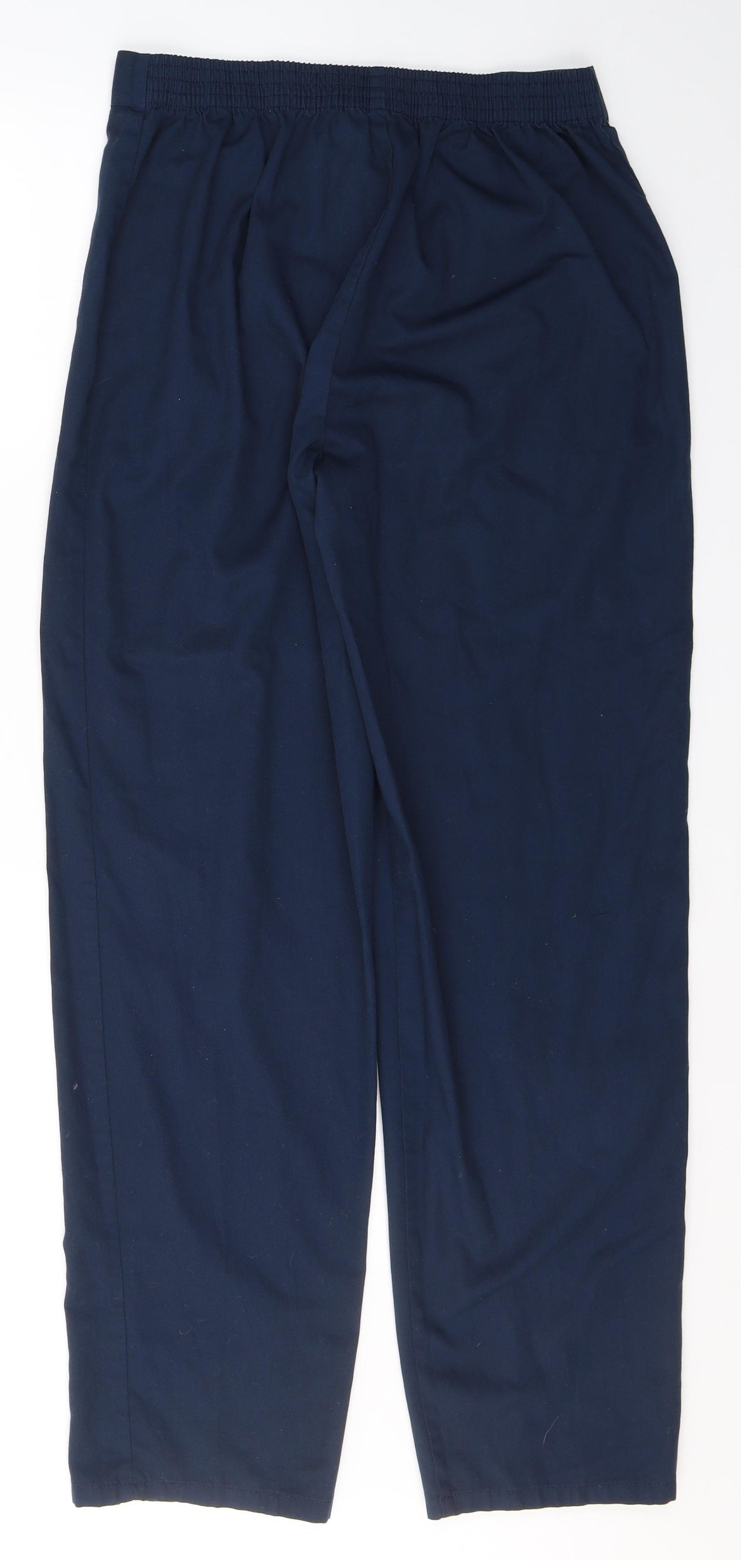 Alexandera Womens Blue  Polyester Trousers  Size 16 L32 in Regular