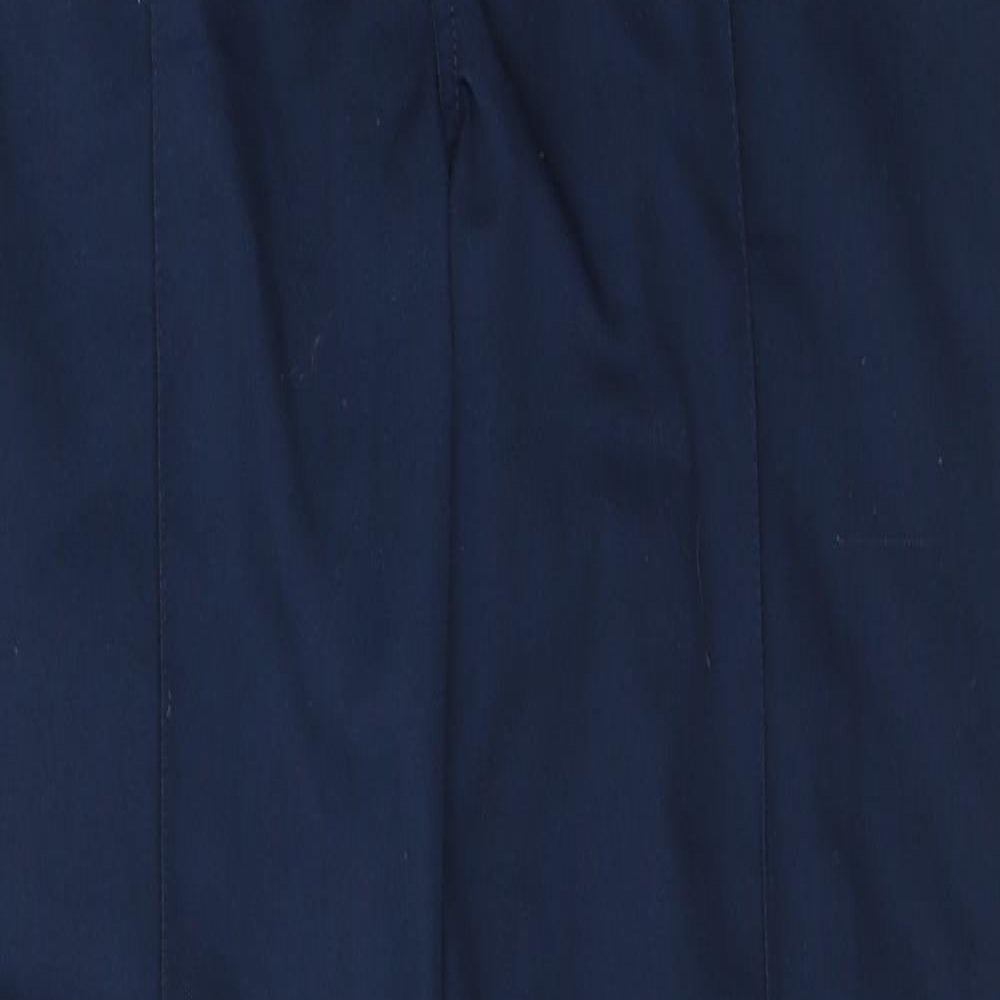 Alexandera Womens Blue  Polyester Trousers  Size 16 L32 in Regular