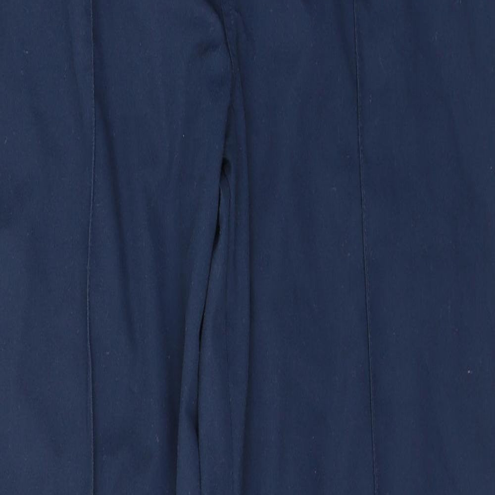 Alexandera Womens Blue  Polyester Trousers  Size 16 L32 in Regular