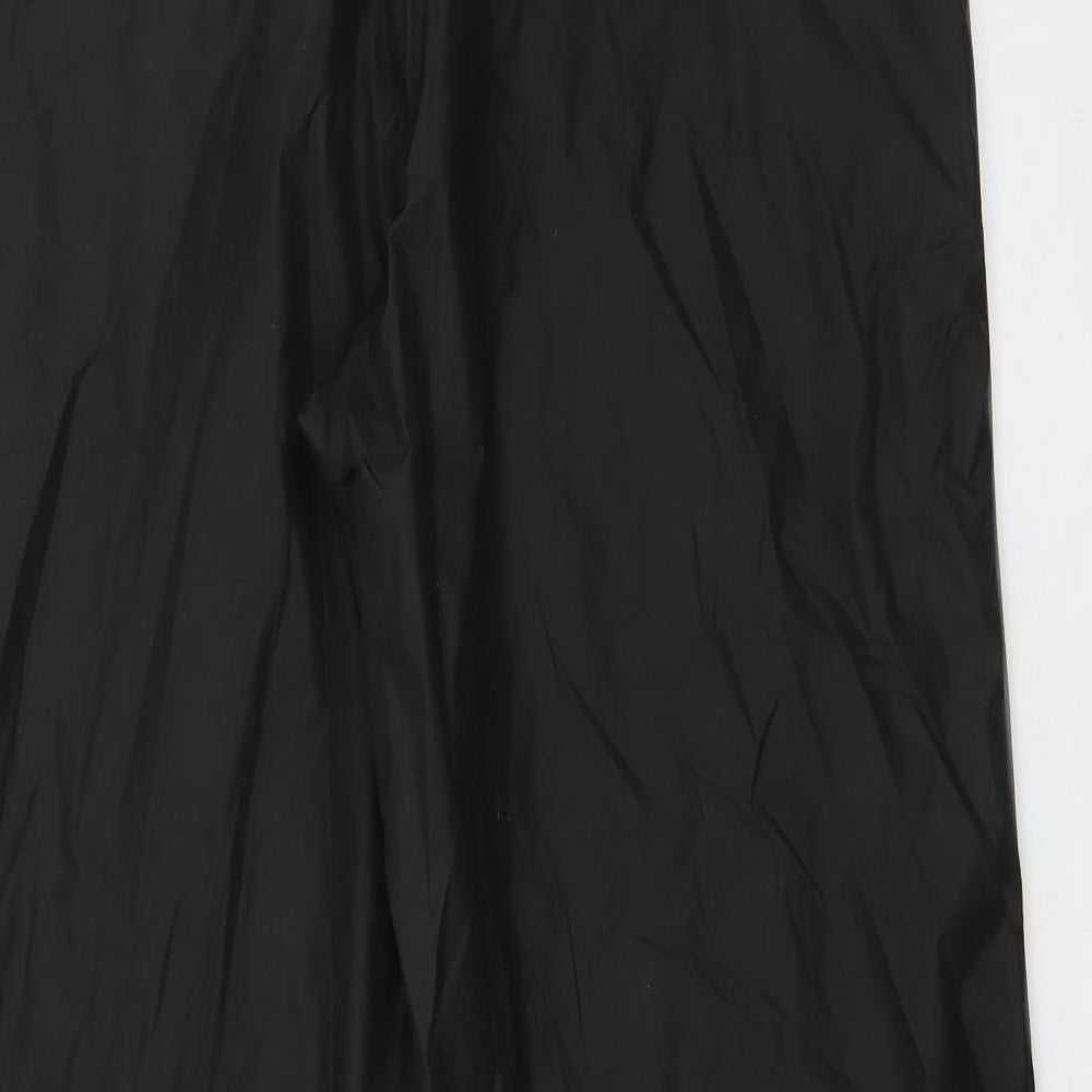 Dunlop Mens Black  Polyester Rain Trousers Trousers Size M L29 in Regular