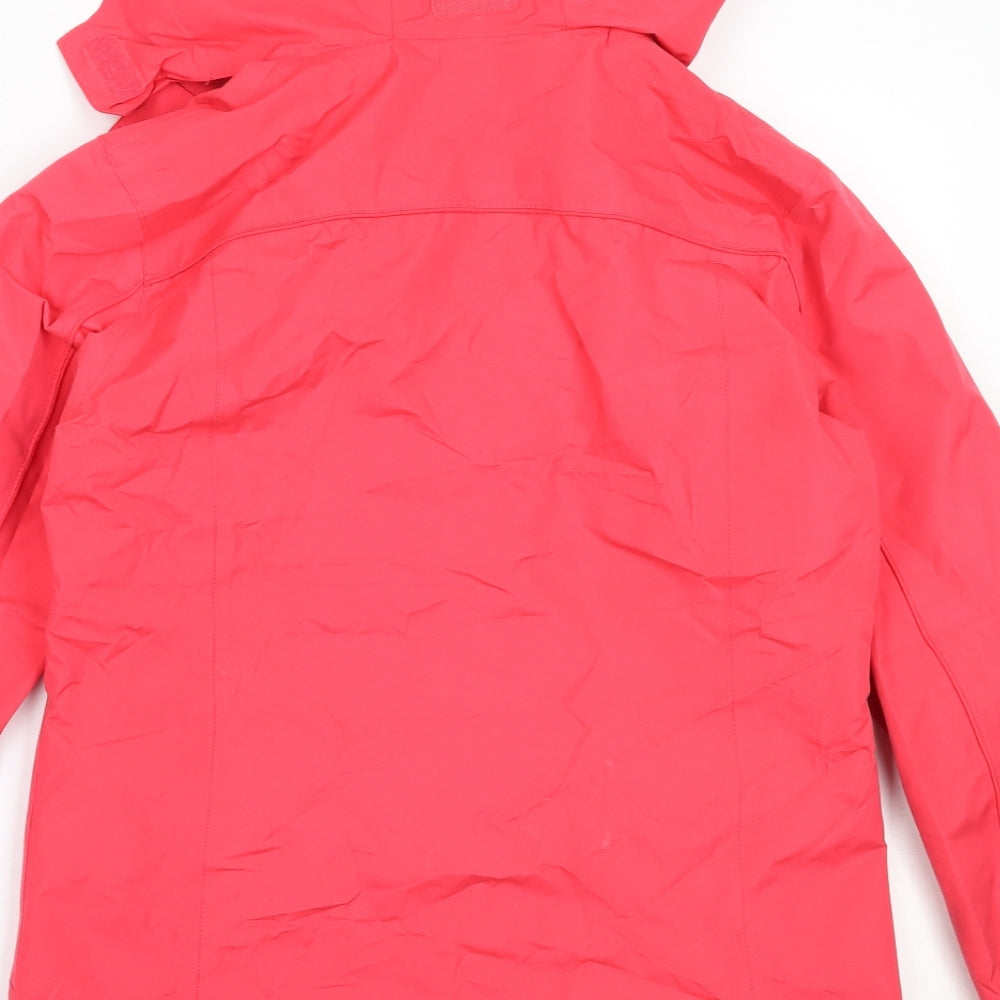 Gelert Womens Pink   Windbreaker Coat Size 10  Zip