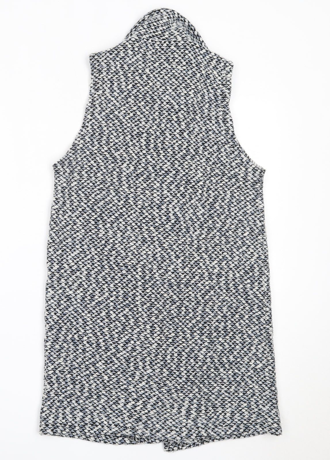 Atmosphere Womens Blue Round Neck  Cotton Cardigan Jumper Size 10
