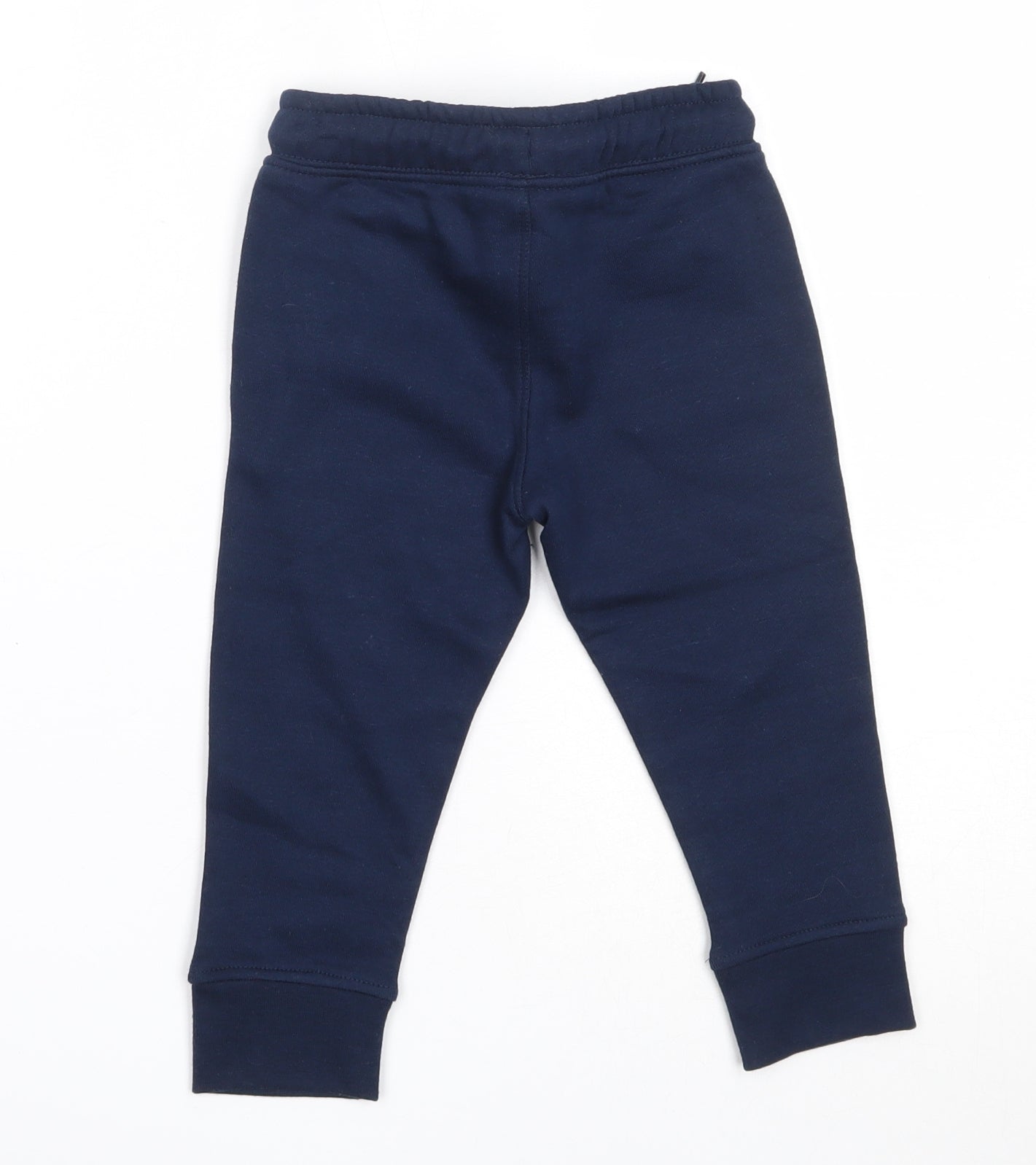 Urban Rascals Boys Blue  Polyester Jogger Trousers Size 12-18 Months