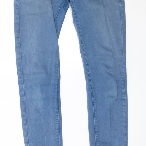 C-in-C Womens Blue  Cotton Skinny Jeans Size 25 in L31 in Regular