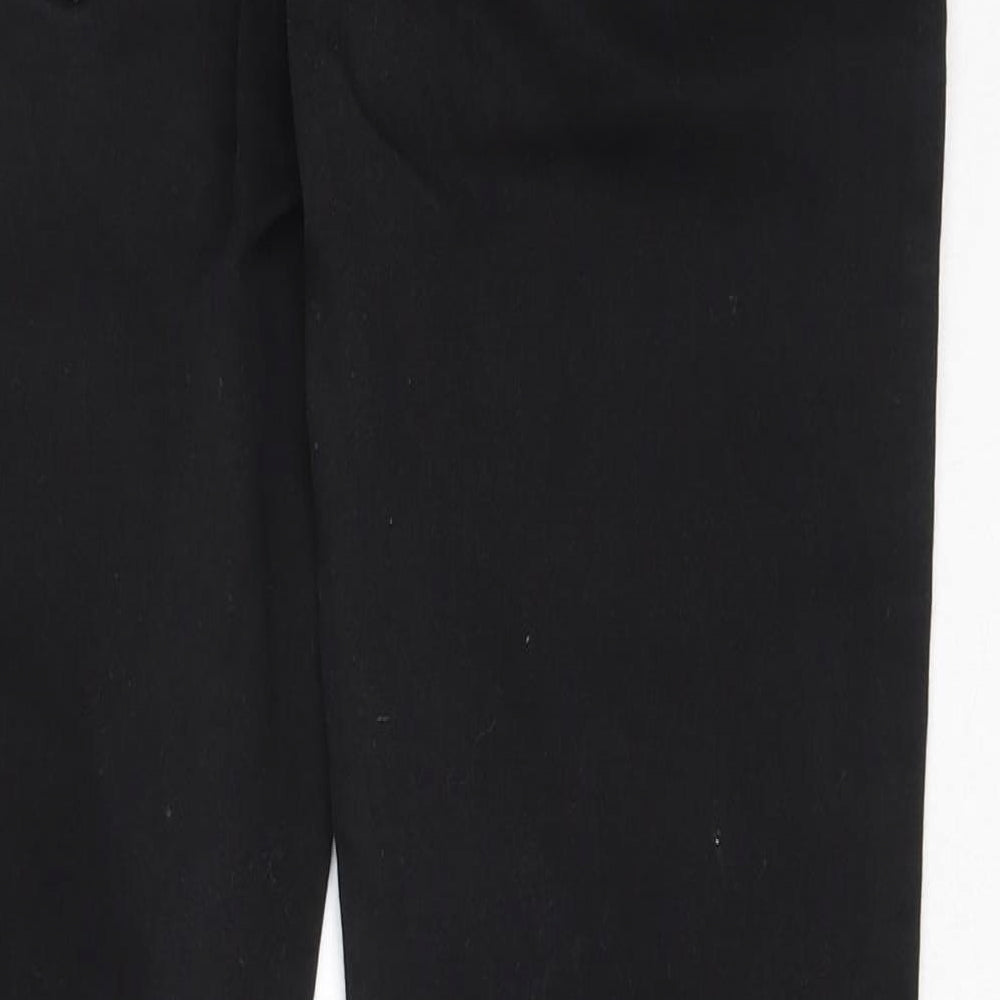 SikSilk Mens Black  Cotton Skinny Jeans Size S L28 in Regular