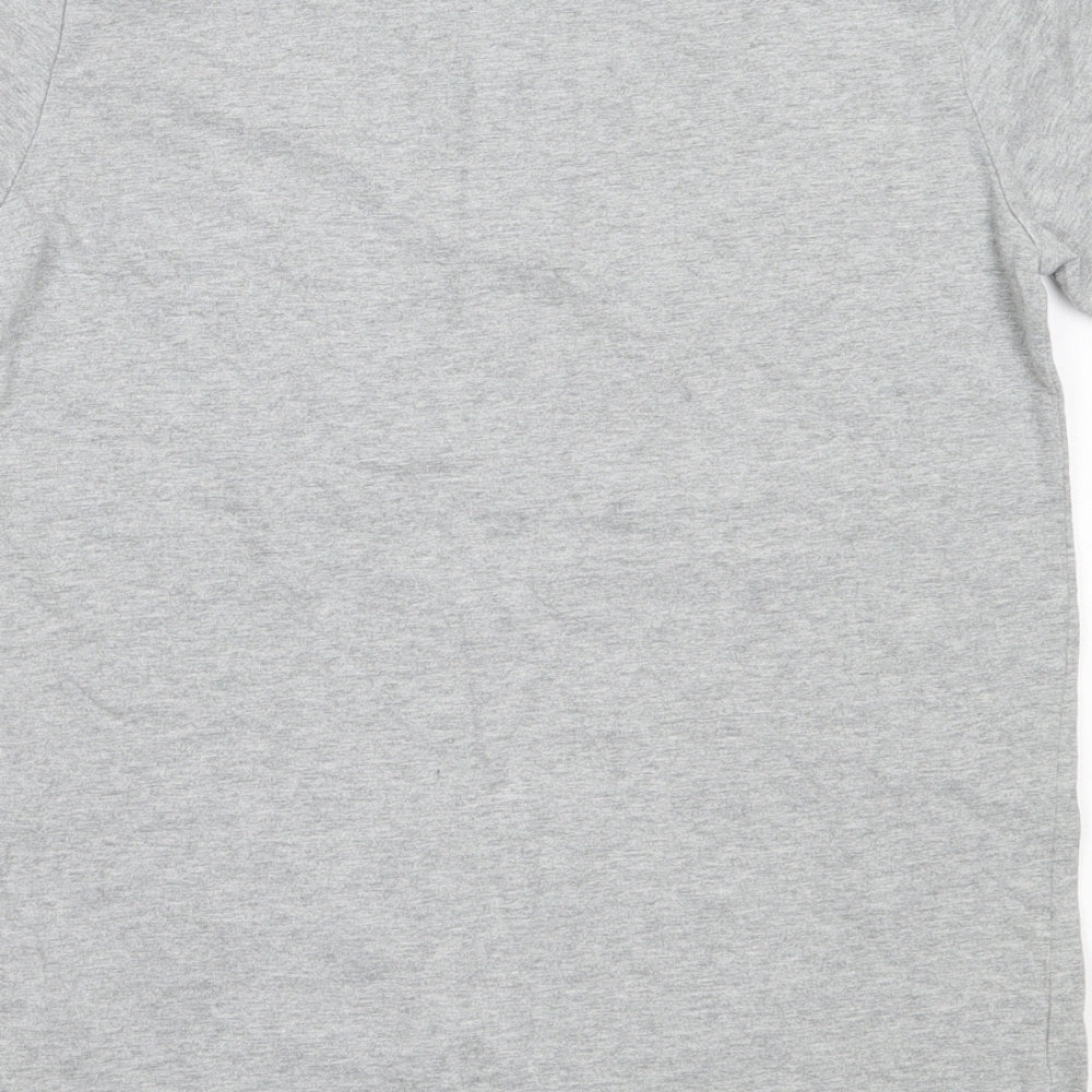 Nike Boys Grey  Cotton Basic Polo Size 12-13 Years Collared