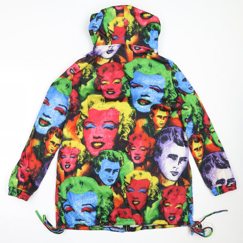 Preworn Womens Multicoloured  Cotton Full Zip Hoodie Size XL  Zip - madonna