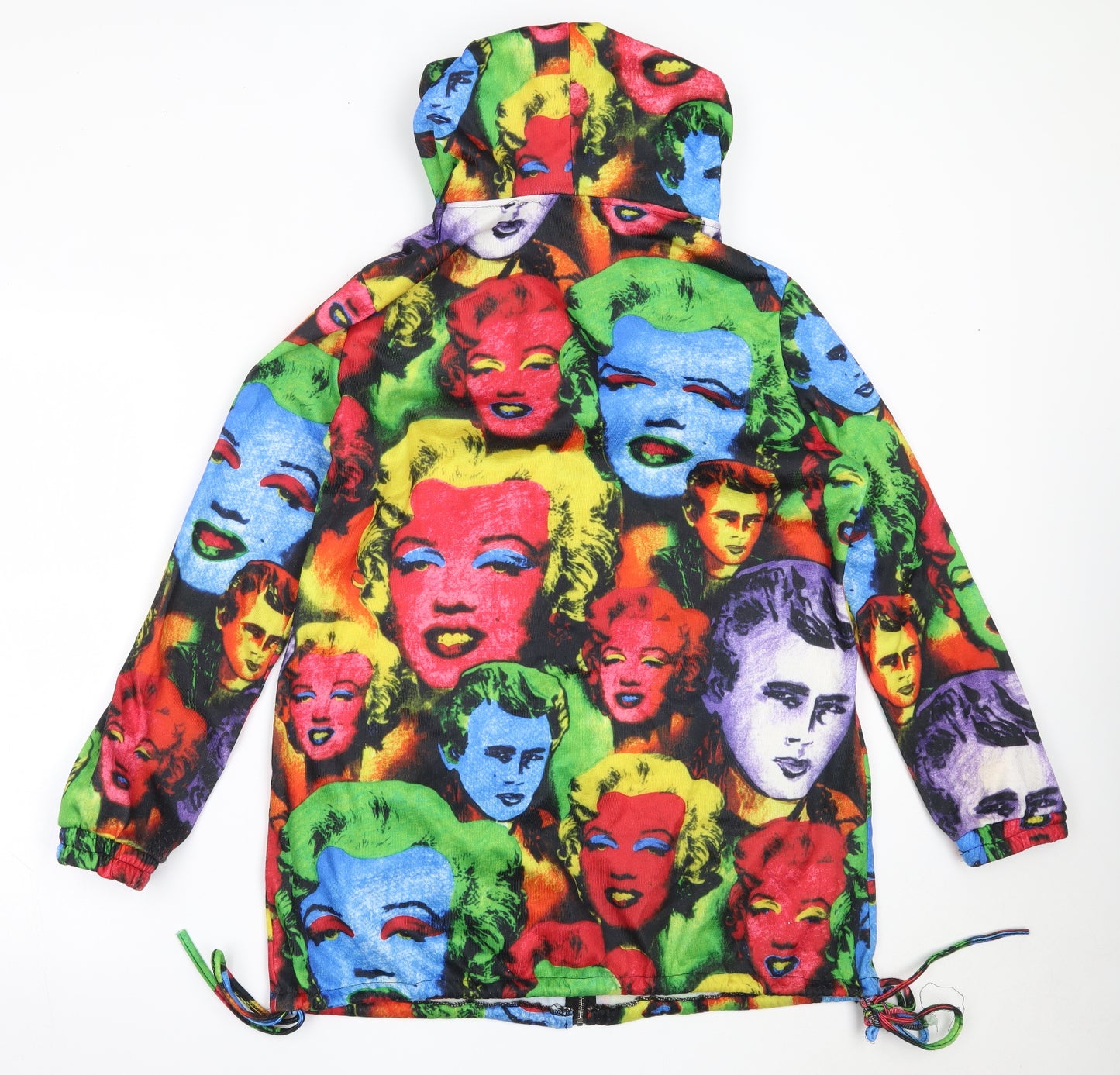 Preworn Womens Multicoloured  Cotton Full Zip Hoodie Size XL  Zip - madonna