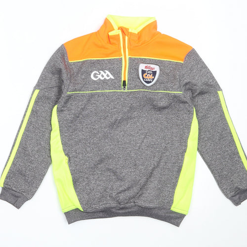 O'Neills Boys Grey  Polyester Henley Sweatshirt Size 2 Years
