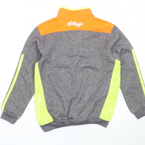 O'Neills Boys Grey  Polyester Henley Sweatshirt Size 2 Years