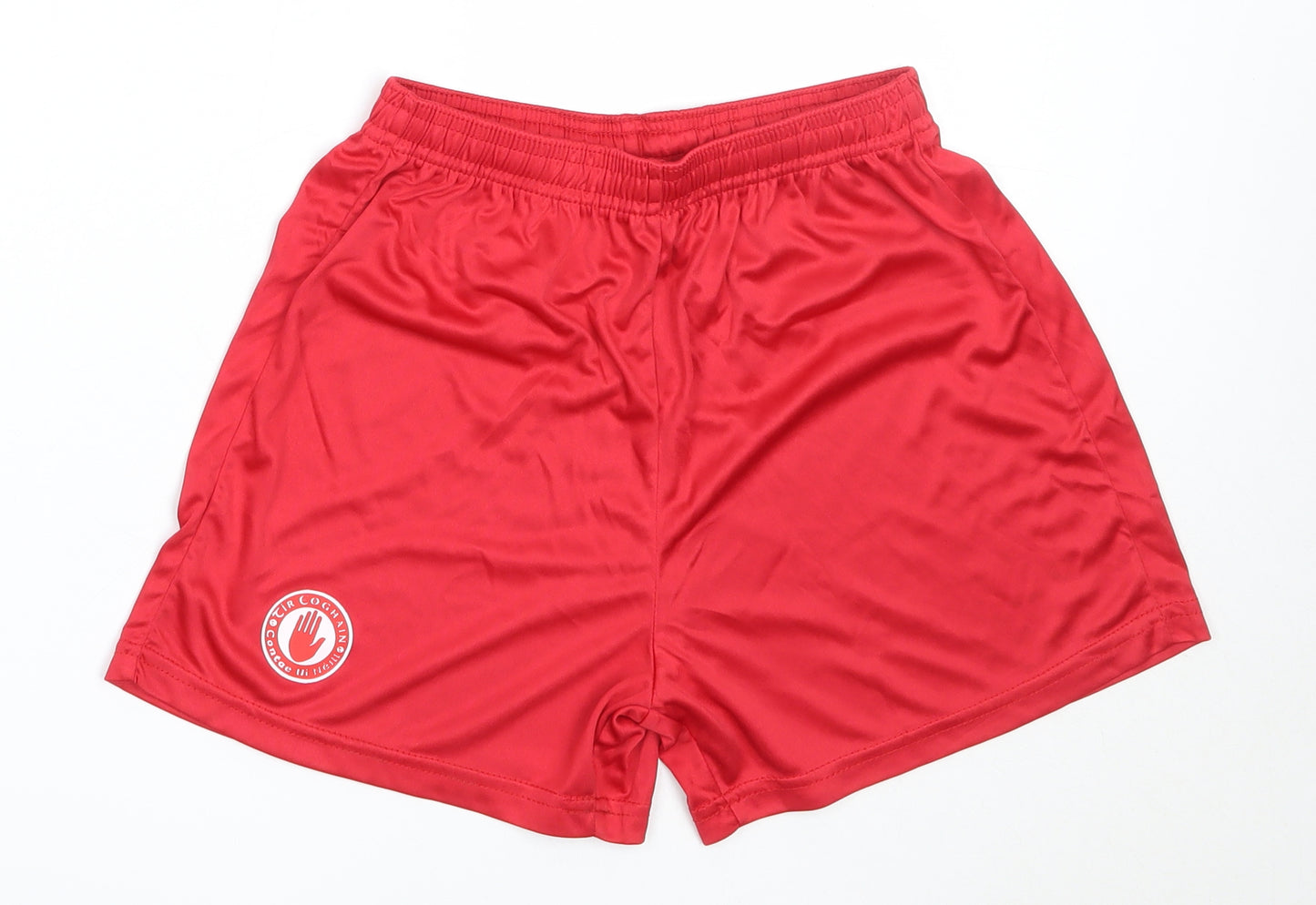 O'Neills Boys Red  Polyester Sweat Shorts Size 10-11 Years  Regular