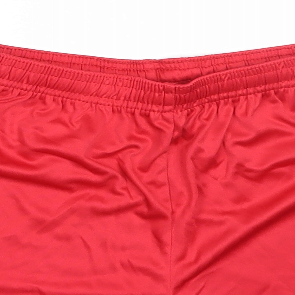 O'Neills Boys Red  Polyester Sweat Shorts Size 10-11 Years  Regular
