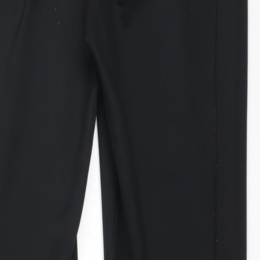 adidas Womens Black  Polyester Capri Leggings Size M L25.5 in Regular