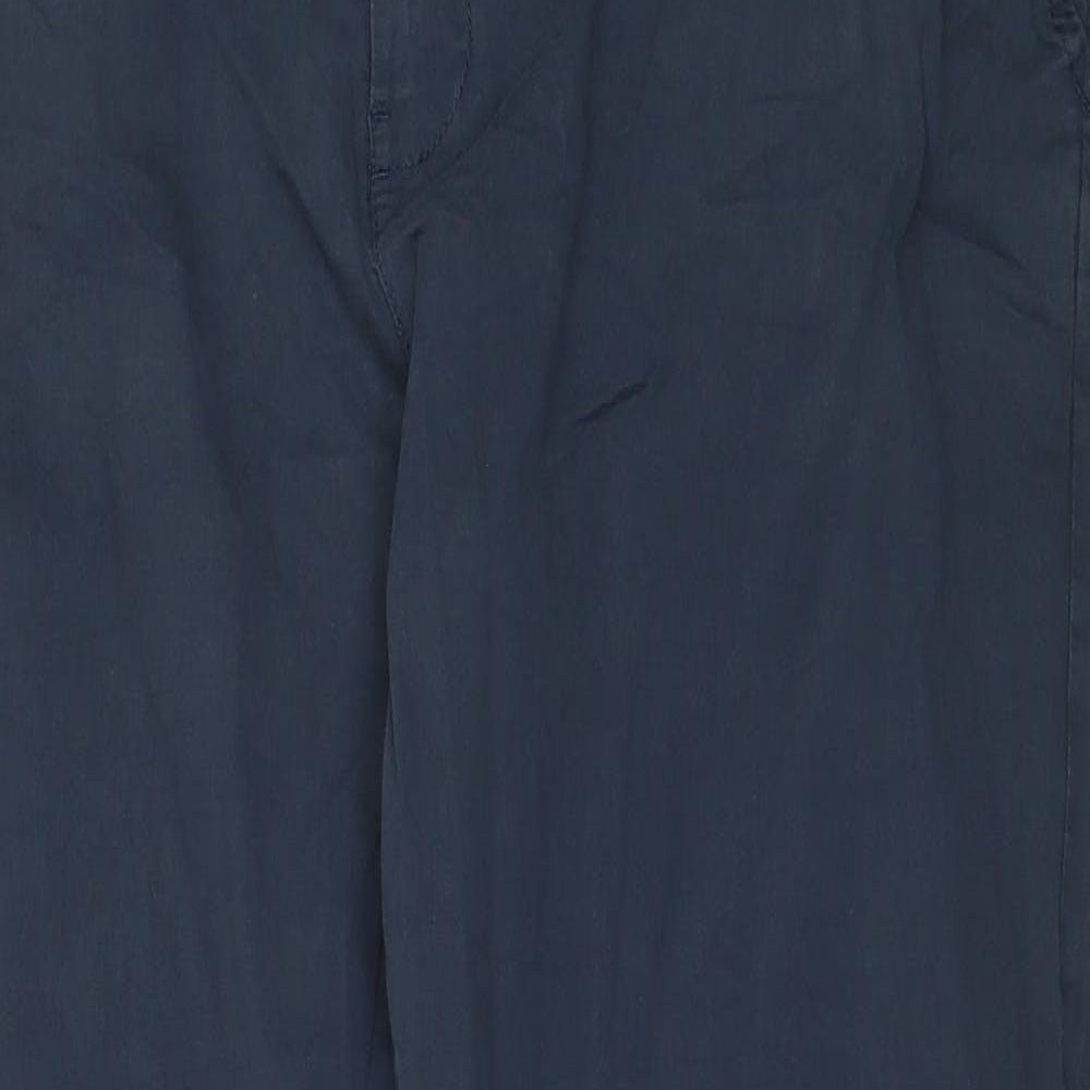 Jacamo Mens Blue  Cotton Chino Trousers Size 44 in L31 in Regular
