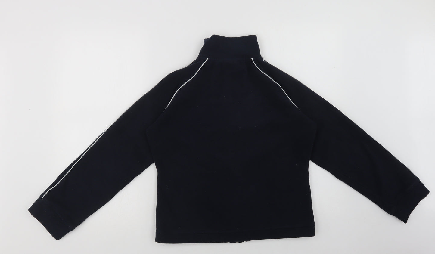 Reebok Womens Blue  Polyester Full Zip Sweatshirt Size 14  Zip