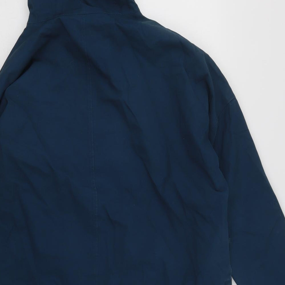 Seasalt Cornwall Womens Green   Rain Coat Coat Size 10  Zip
